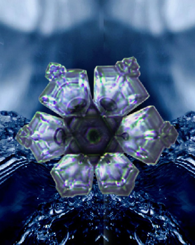 OPTILeMO Darstellung einer hexagonalen Struktur